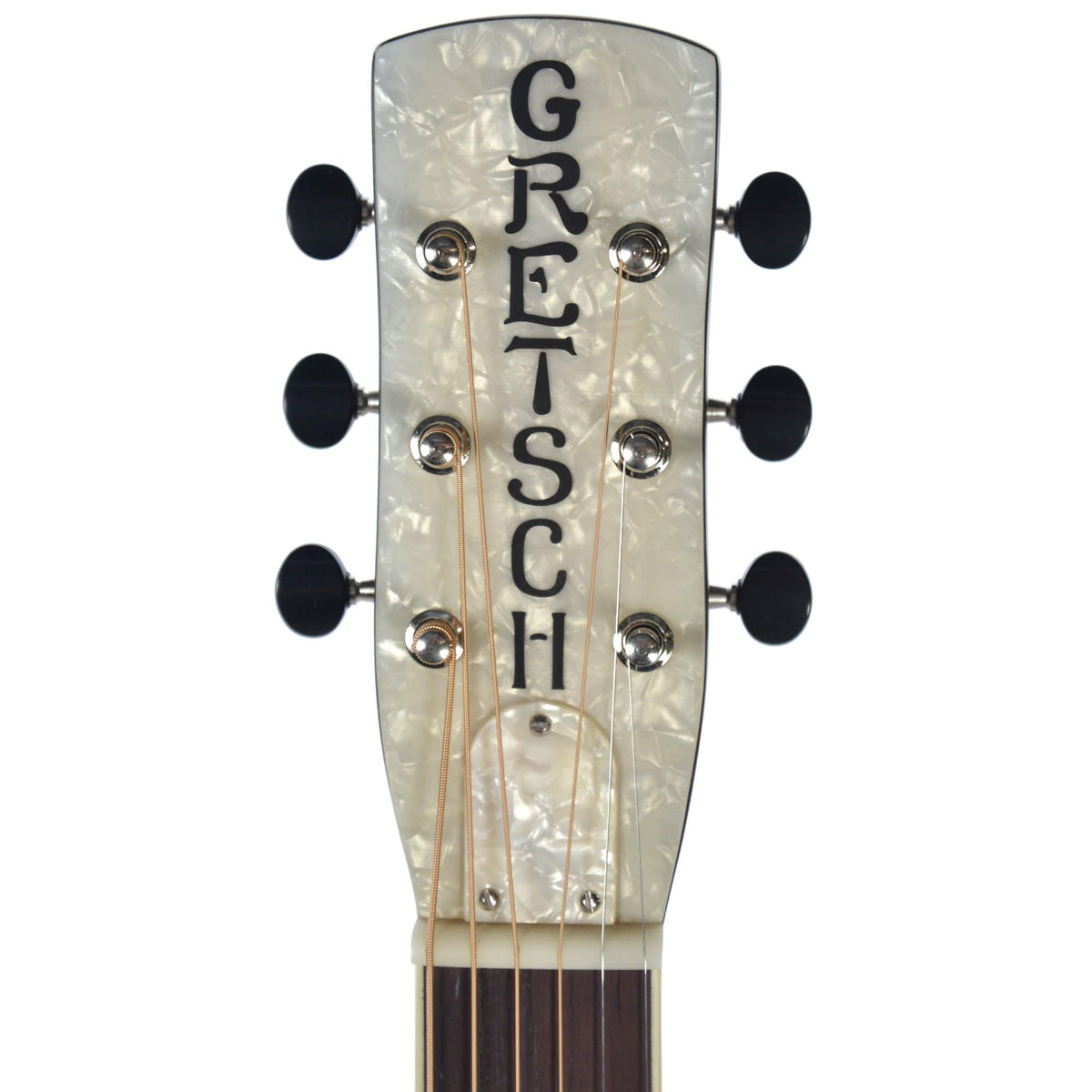 Gretsch G9220 Bobtail Round Neck Mahogany Body 2-Color Sunburst Acoustic/Electric - View 6 | MusicMarket