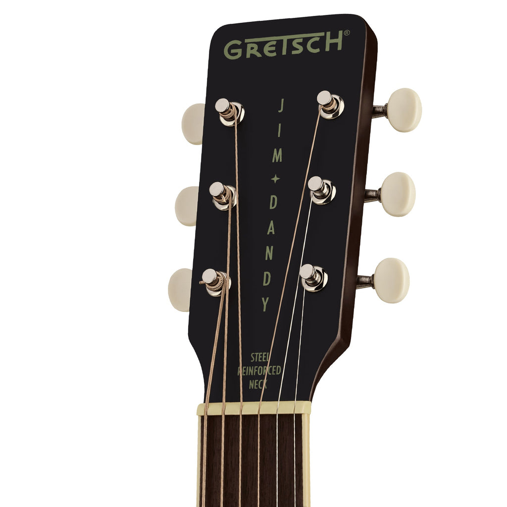 Gretsch Jim Dandy Concert Deep Cherry Burst - View 4 | MusicMarket