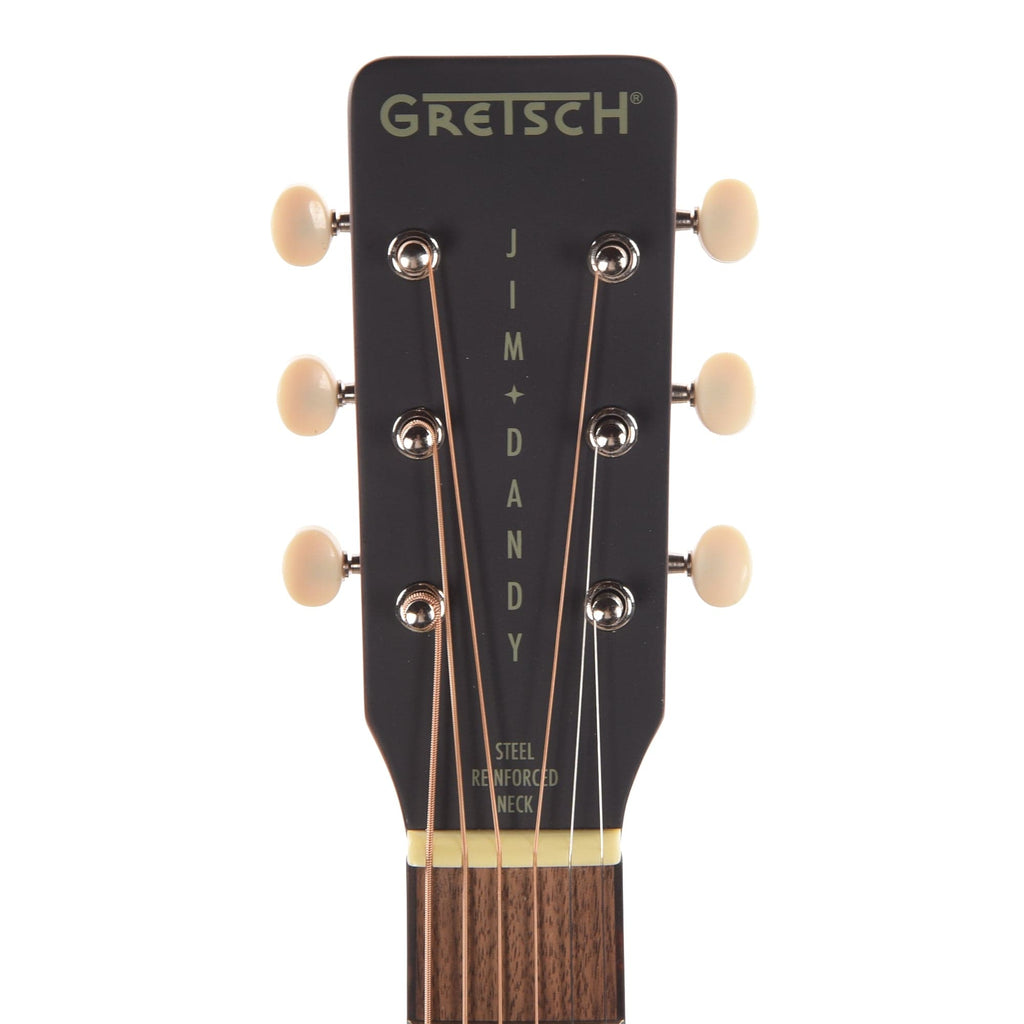 Gretsch Deltoluxe Dreadnought Acoustic Guitar Black Top - View 6 | MusicMarket