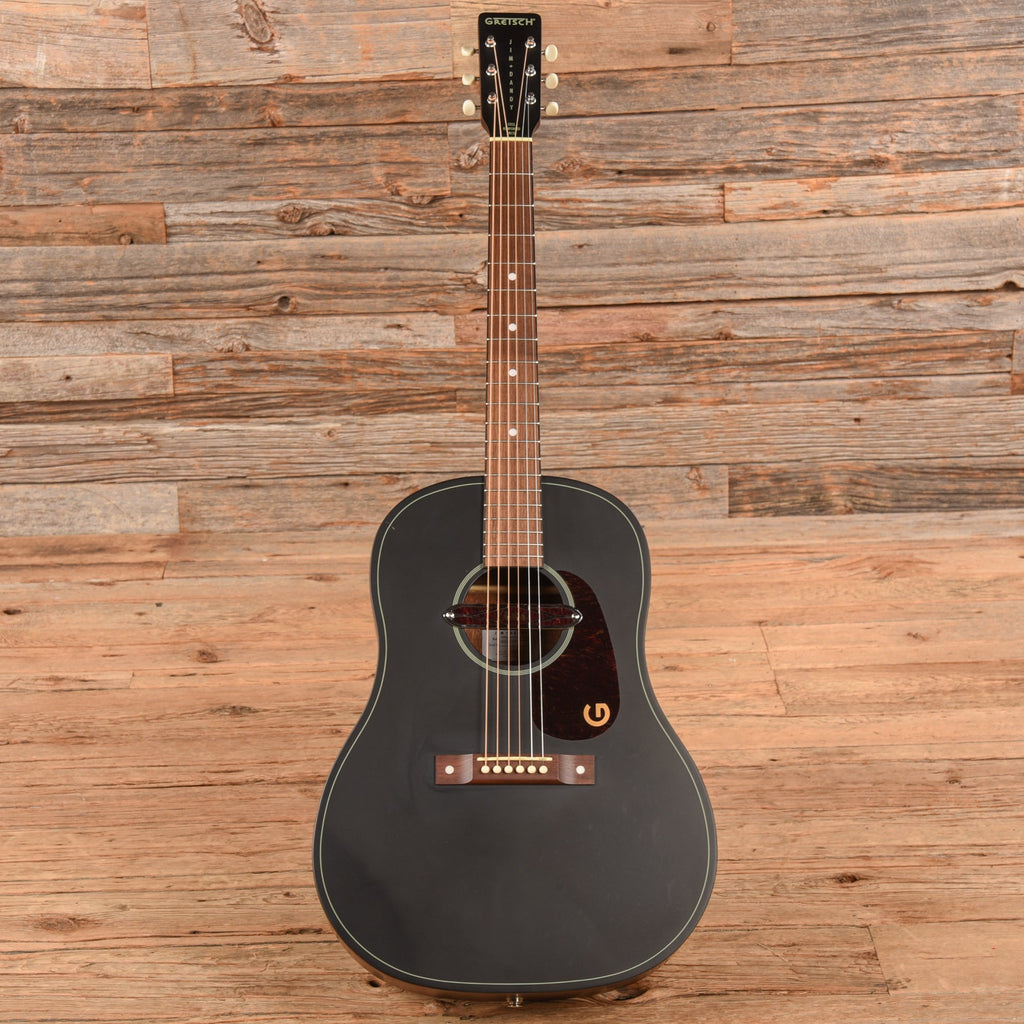 Gretsch Jim Dandy Deltoluxe Dreadnought Black 2024 - View 4 | MusicMarket