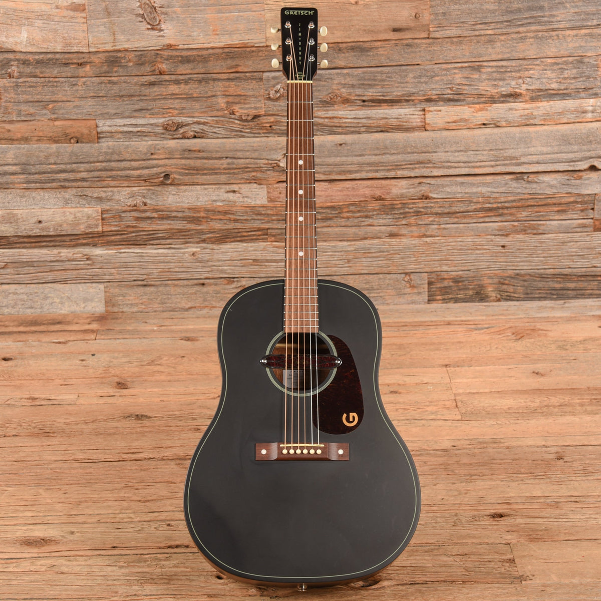 Gretsch Jim Dandy Deltoluxe Dreadnought Black 2024 - View 4 | MusicMarket