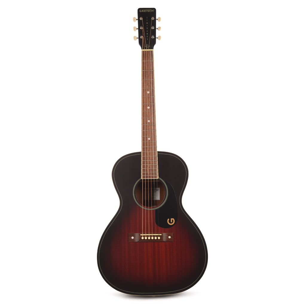 Gretsch Jim Dandy Dreadnought Deep Cherry Burst - View 4 | MusicMarket