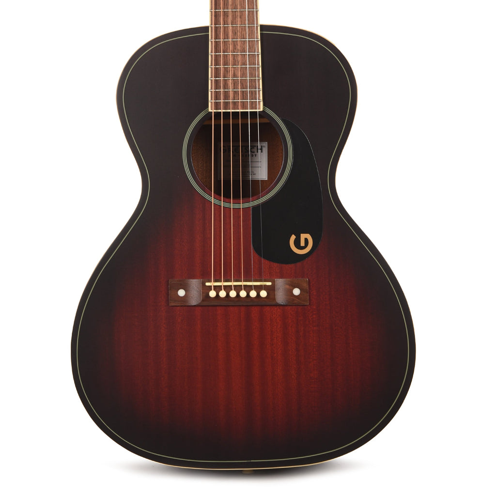 Gretsch Jim Dandy Dreadnought Deep Cherry Burst - View 2 | MusicMarket