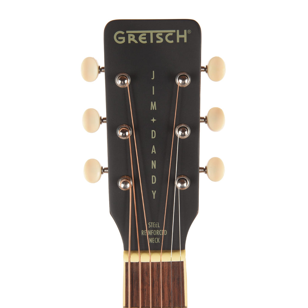 Gretsch Jim Dandy Dreadnought Deep Cherry Burst - View 6 | MusicMarket