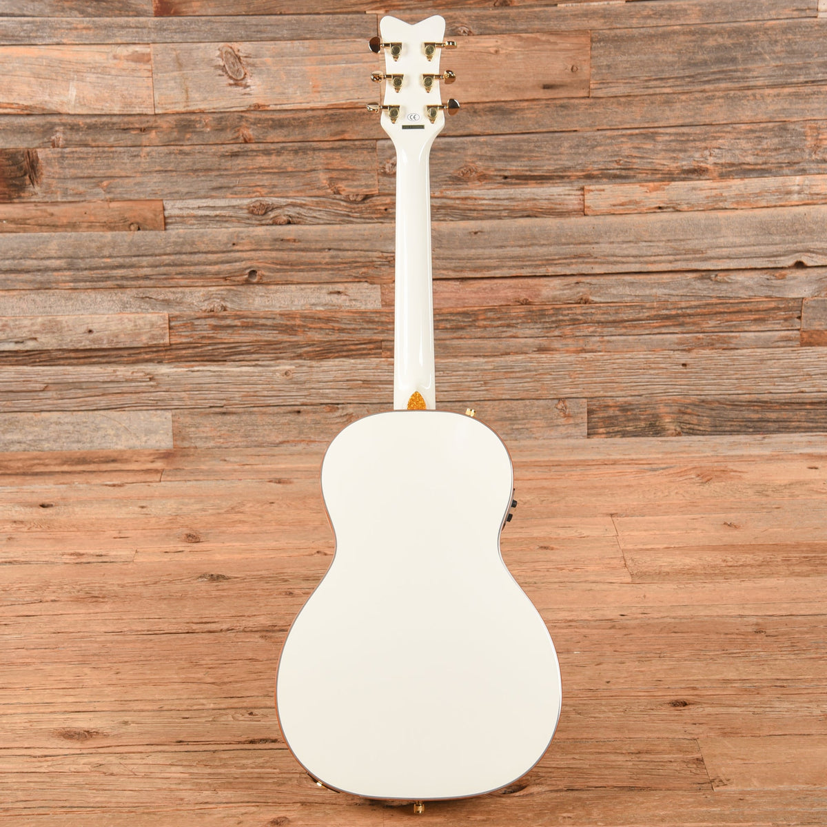Gretsch G5021WPE Rancher Penguin Parlor White 2021 - View 5 | MusicMarket