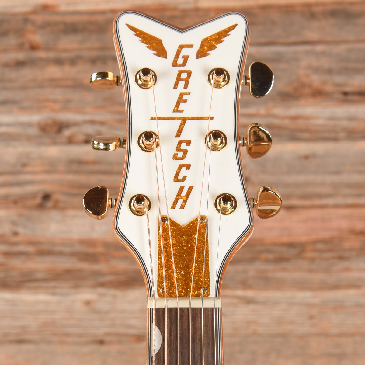 Gretsch G5021WPE Rancher Penguin Parlor White 2021 - View 6 | MusicMarket