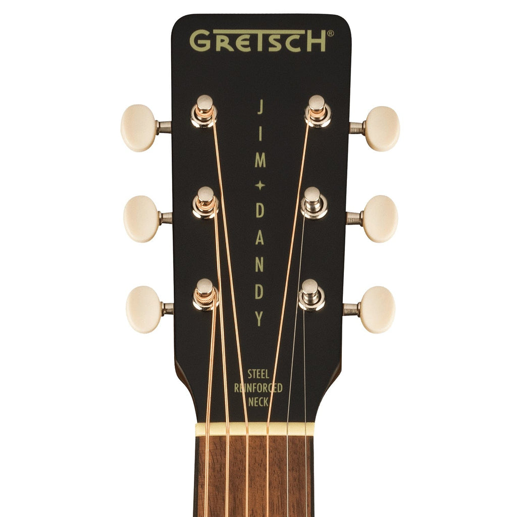 Gretsch Deltoluxe Parlor Acoustic Guitar Black Top - View 6 | MusicMarket