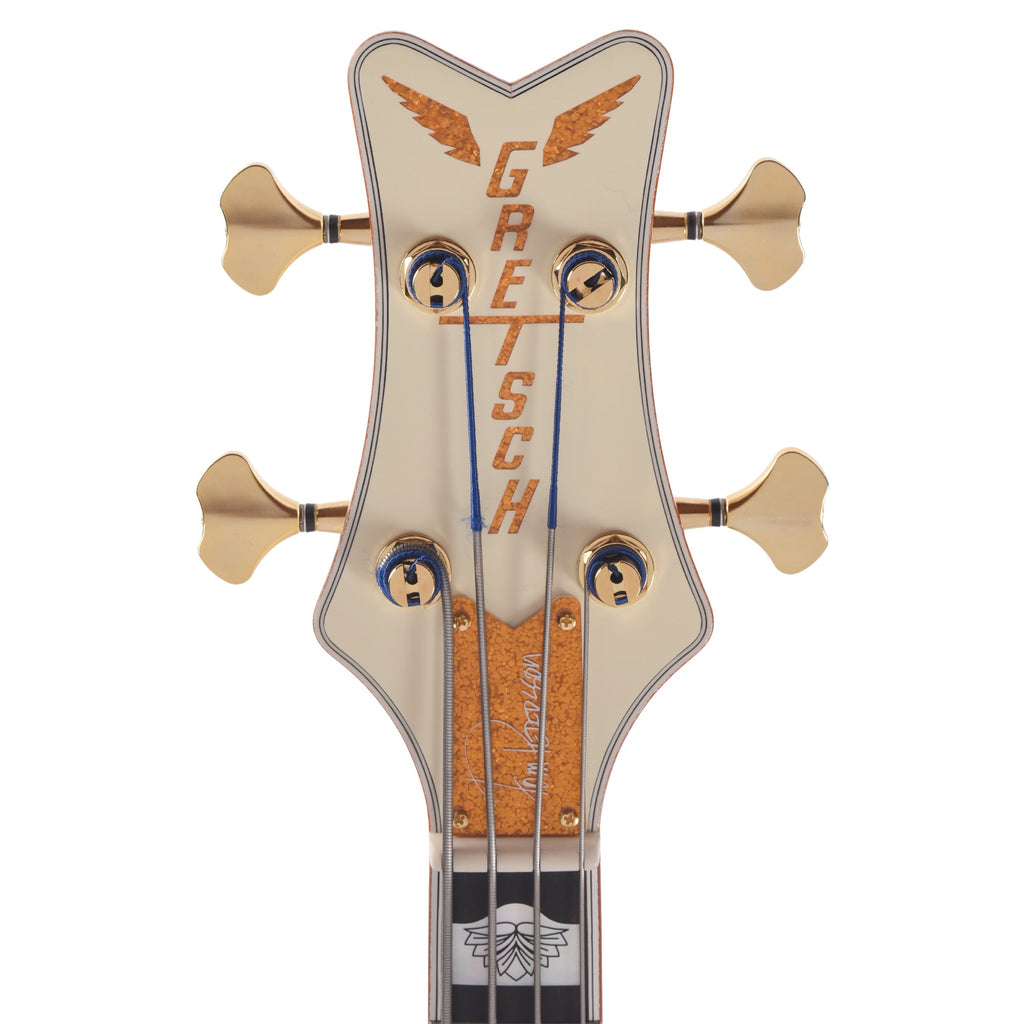 Gretsch G6136B-TP Tom Petersson Signature Falcon 4-String Bass Aged White Lacquer - View 6 | MusicMarket