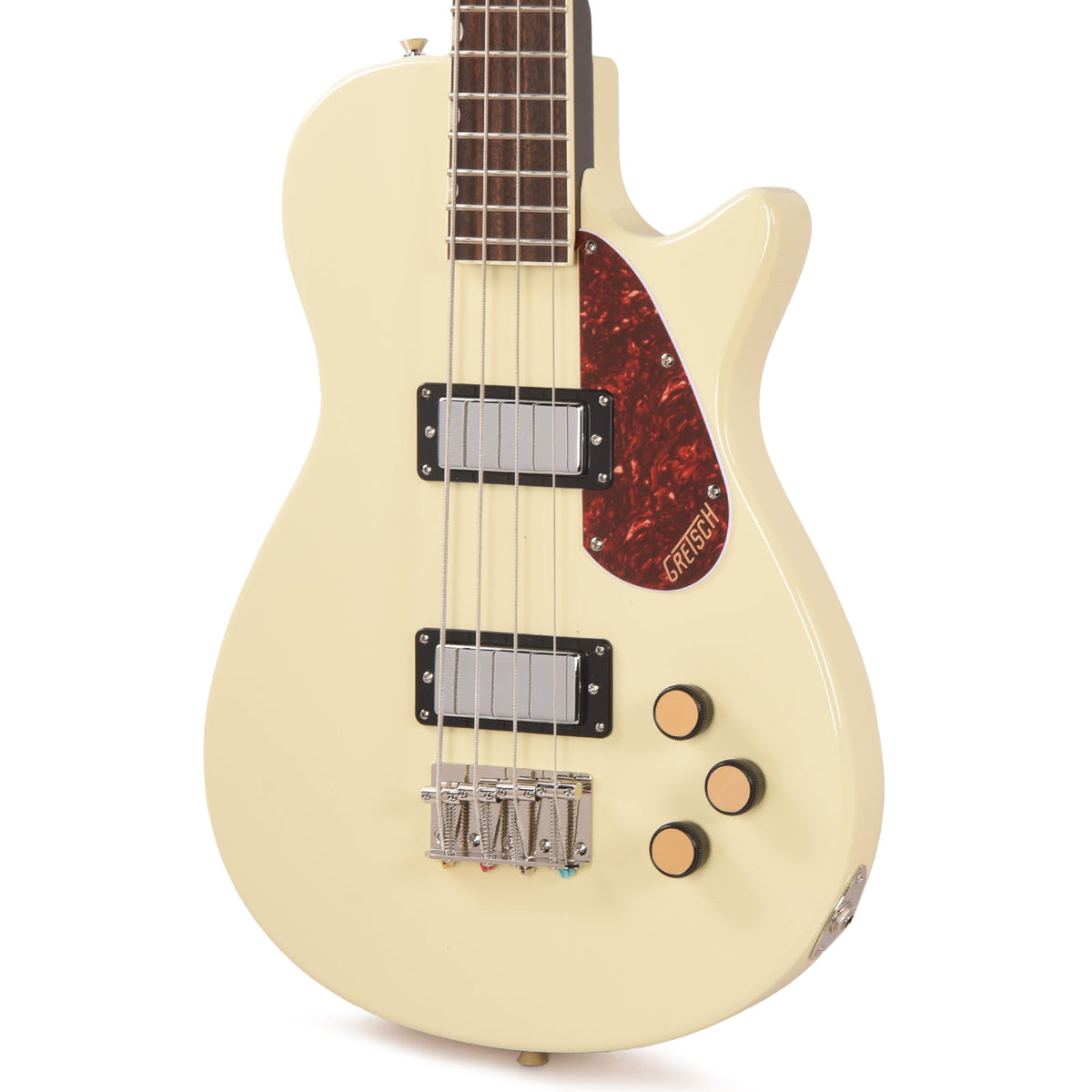 Gretsch Streamliner Jet Club Bass Single-Cut Vintage White - View 2 | MusicMarket