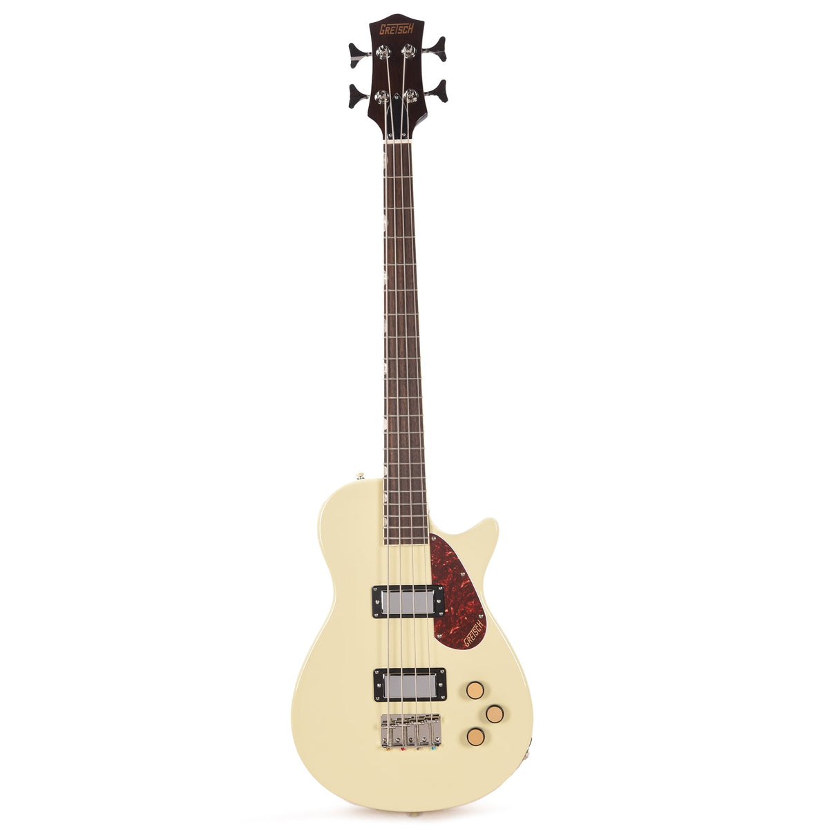 Gretsch Streamliner Jet Club Bass Single-Cut Vintage White - View 4 | MusicMarket