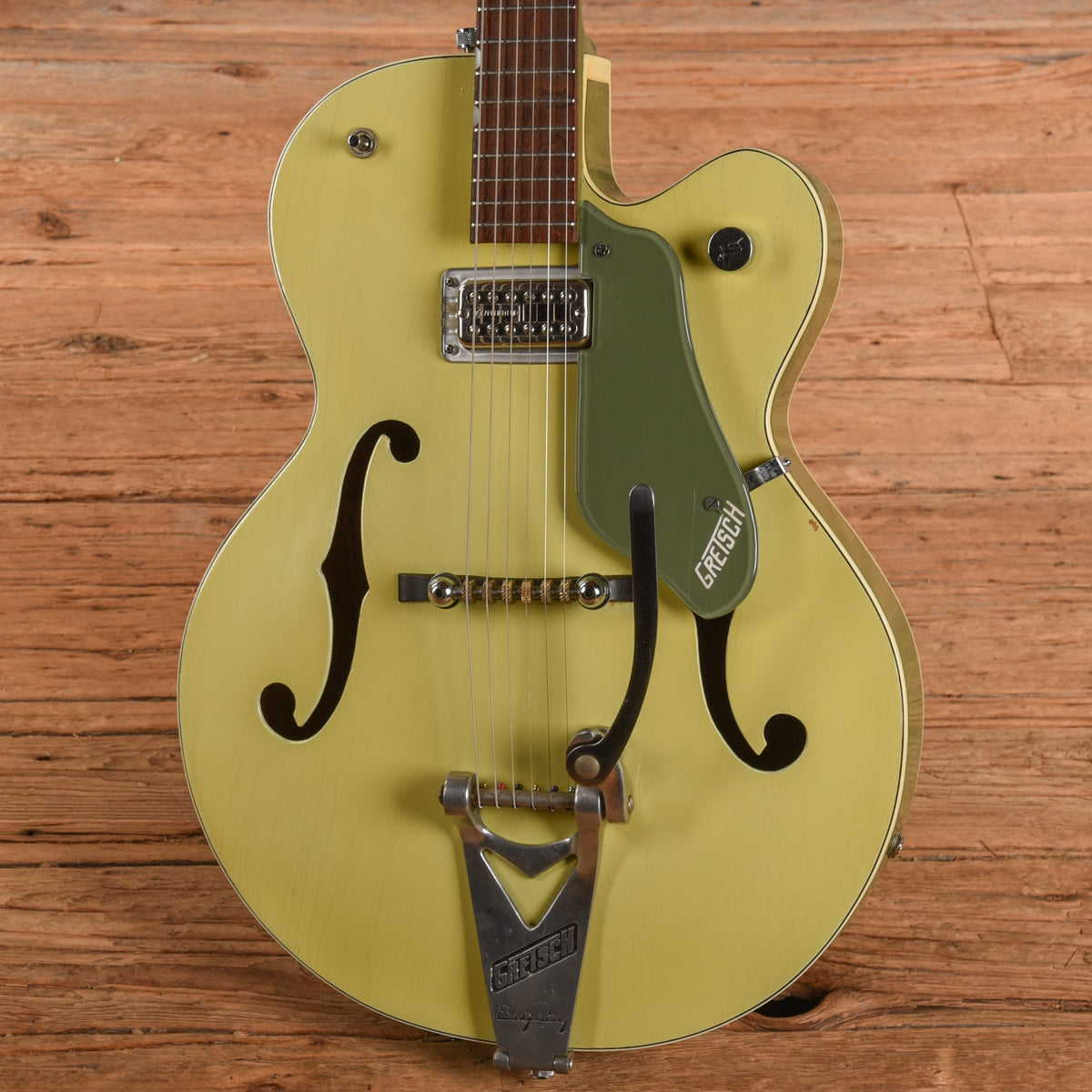 Gretsch 6125 Single Anniversary Smoke Green 1961 - View 2 | MusicMarket