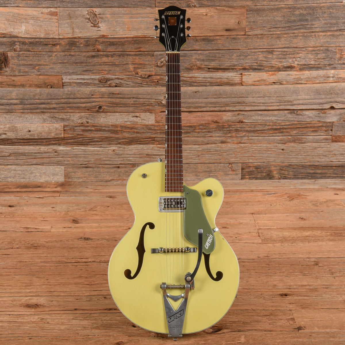 Gretsch 6125 Single Anniversary Smoke Green 1961 - View 4 | MusicMarket