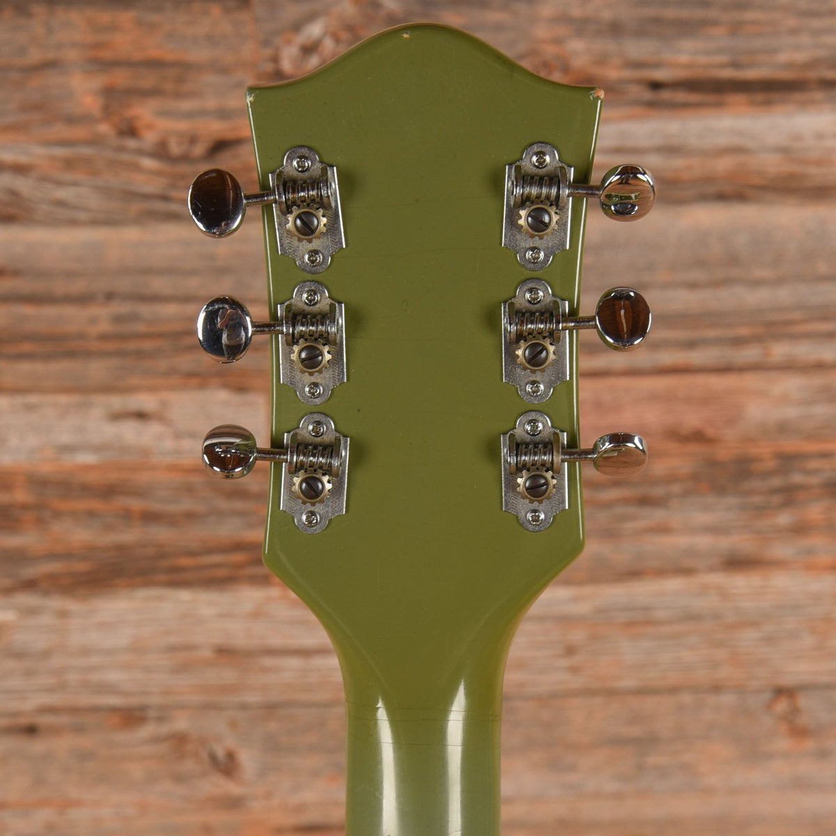 Gretsch 6125 Single Anniversary Smoke Green 1961 - View 7 | MusicMarket