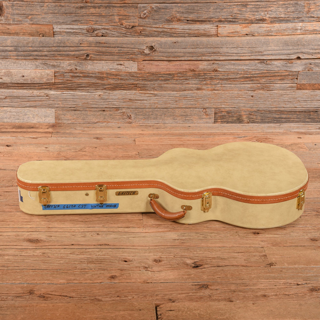 Gretsch Custom Shop G6120CST Nashville Relic Master Built by Stephen Stern Orange 2020 - View 8 | MusicMarket