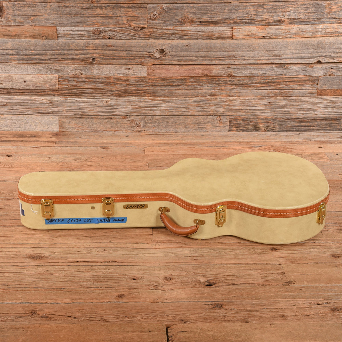 Gretsch Custom Shop G6120CST Nashville Relic Master Built by Stephen Stern Orange 2020 - View 8 | MusicMarket