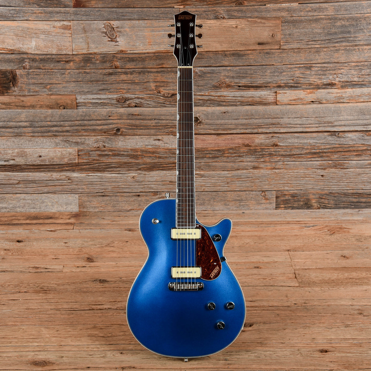 Gretsch G5210-P90 Electromatic Jet Two 90 Fairlane Blue 2023 - View 4 | MusicMarket