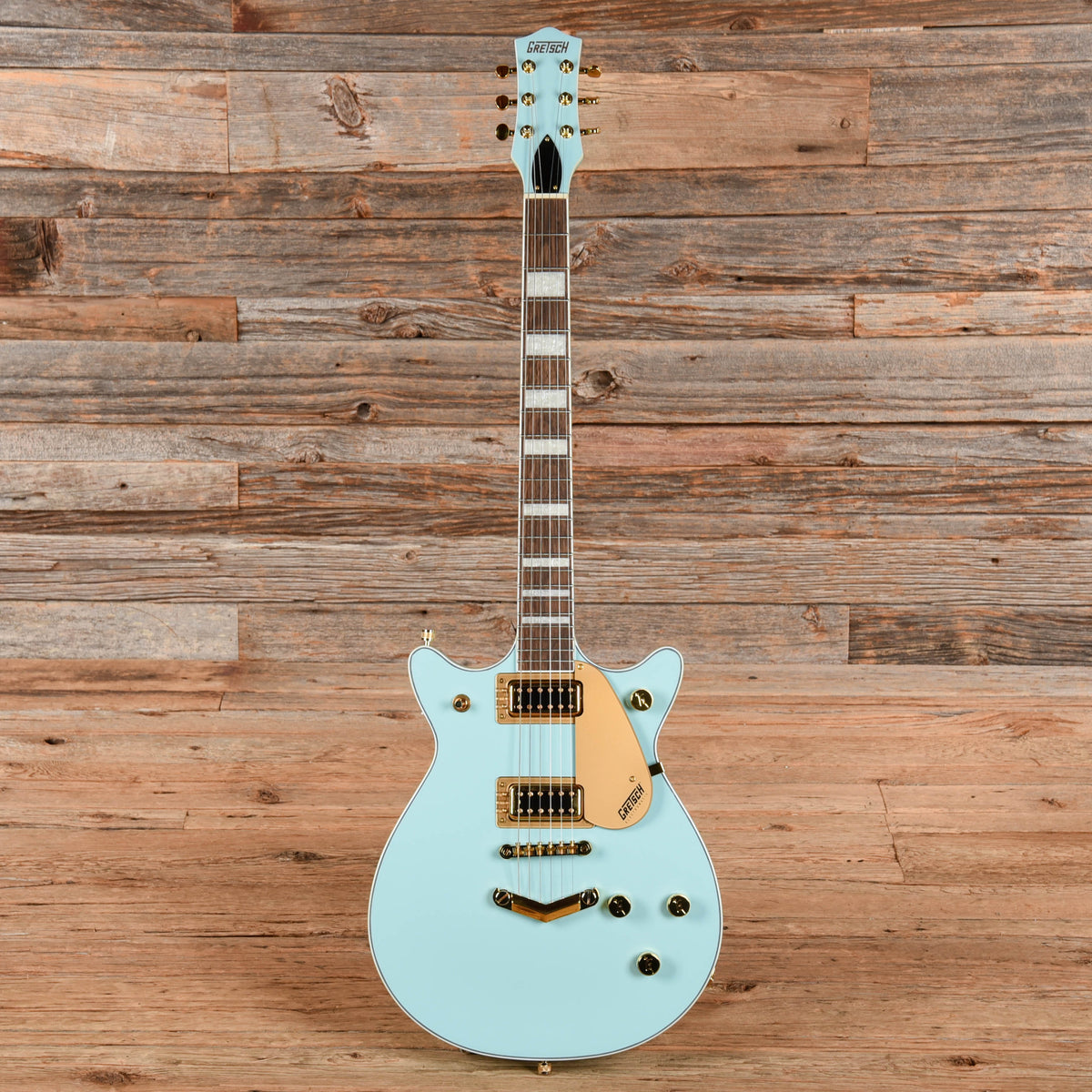 Gretsch G5232G-CME Electromatic Double Jet Daphne Blue 2022 - View 4 | MusicMarket