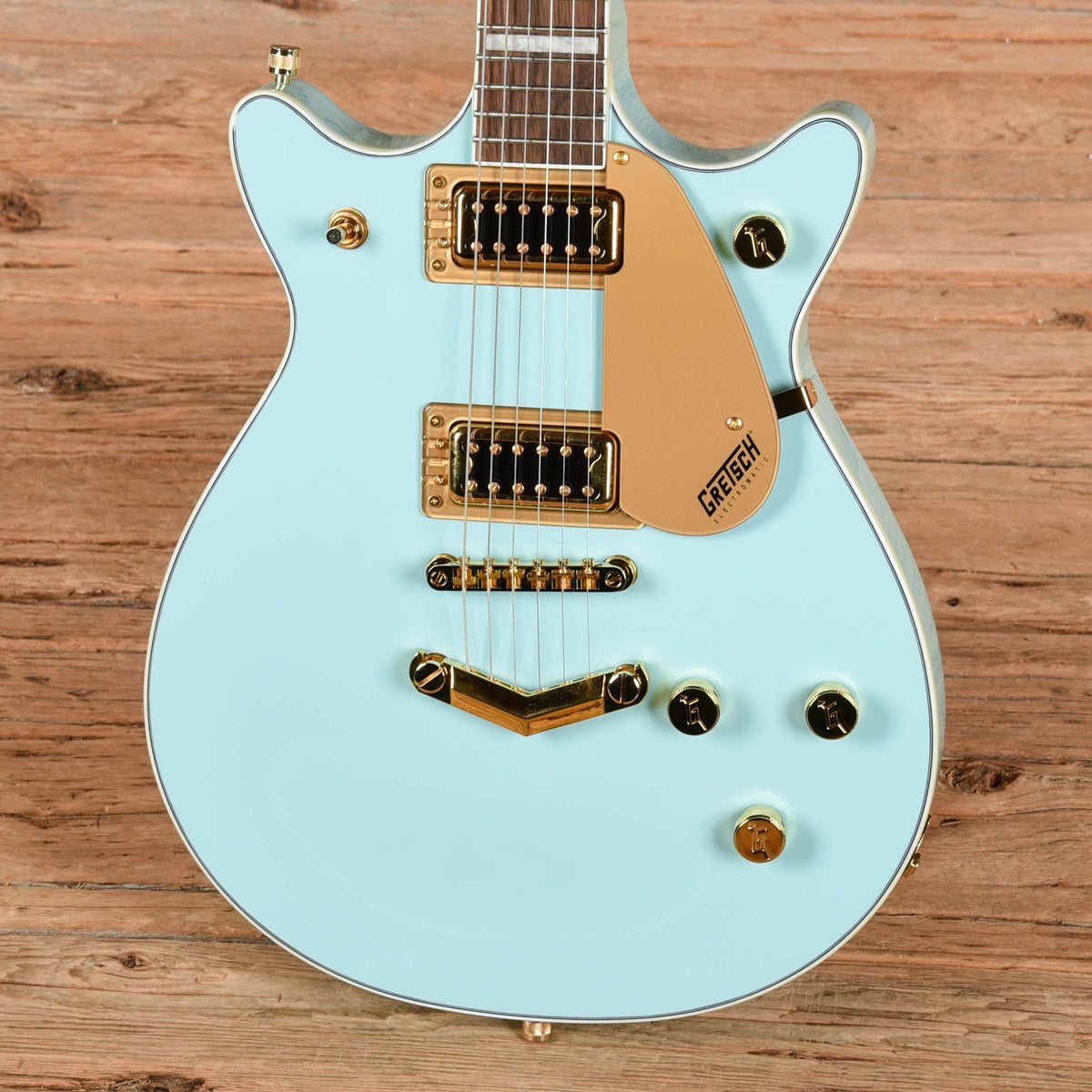 Gretsch G5232G-CME Electromatic Double Jet Daphne Blue 2022 - View 2 | MusicMarket