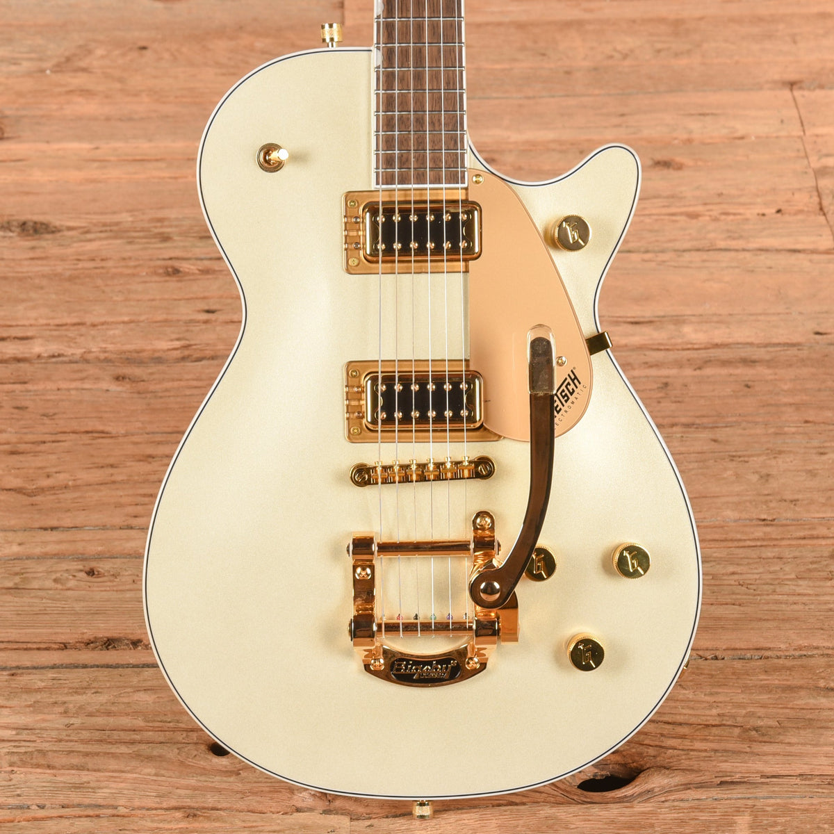 Gretsch G5237TG Electromatic Jet Champaign White 2024 - MusicMarket