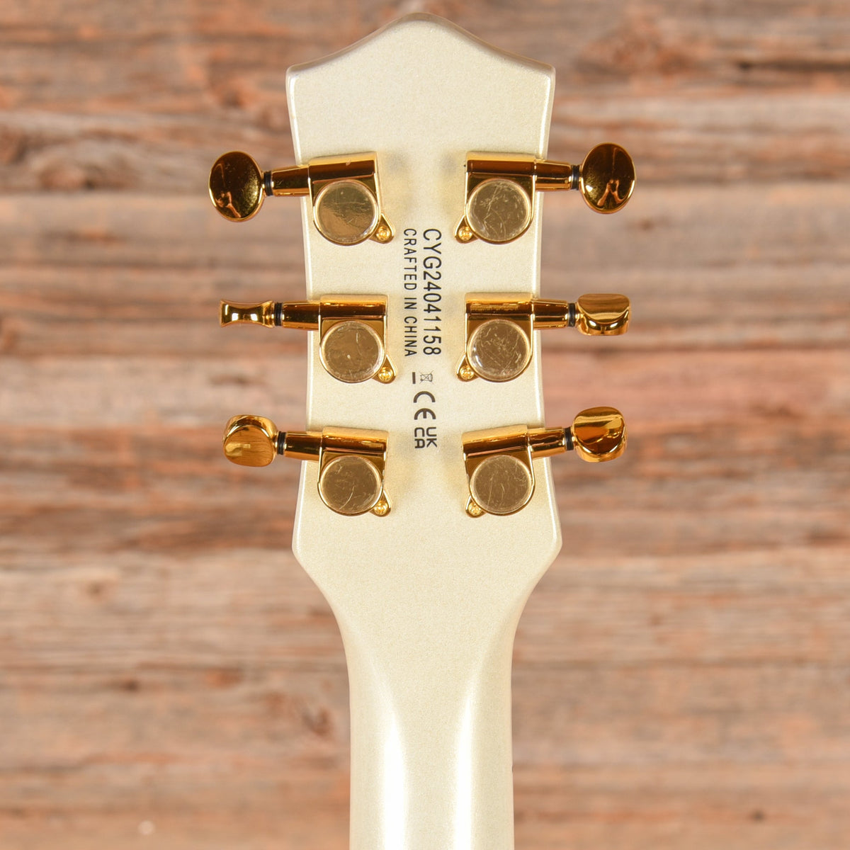 Gretsch G5237TG Electromatic Jet Champaign White 2024 - View 7 | MusicMarket