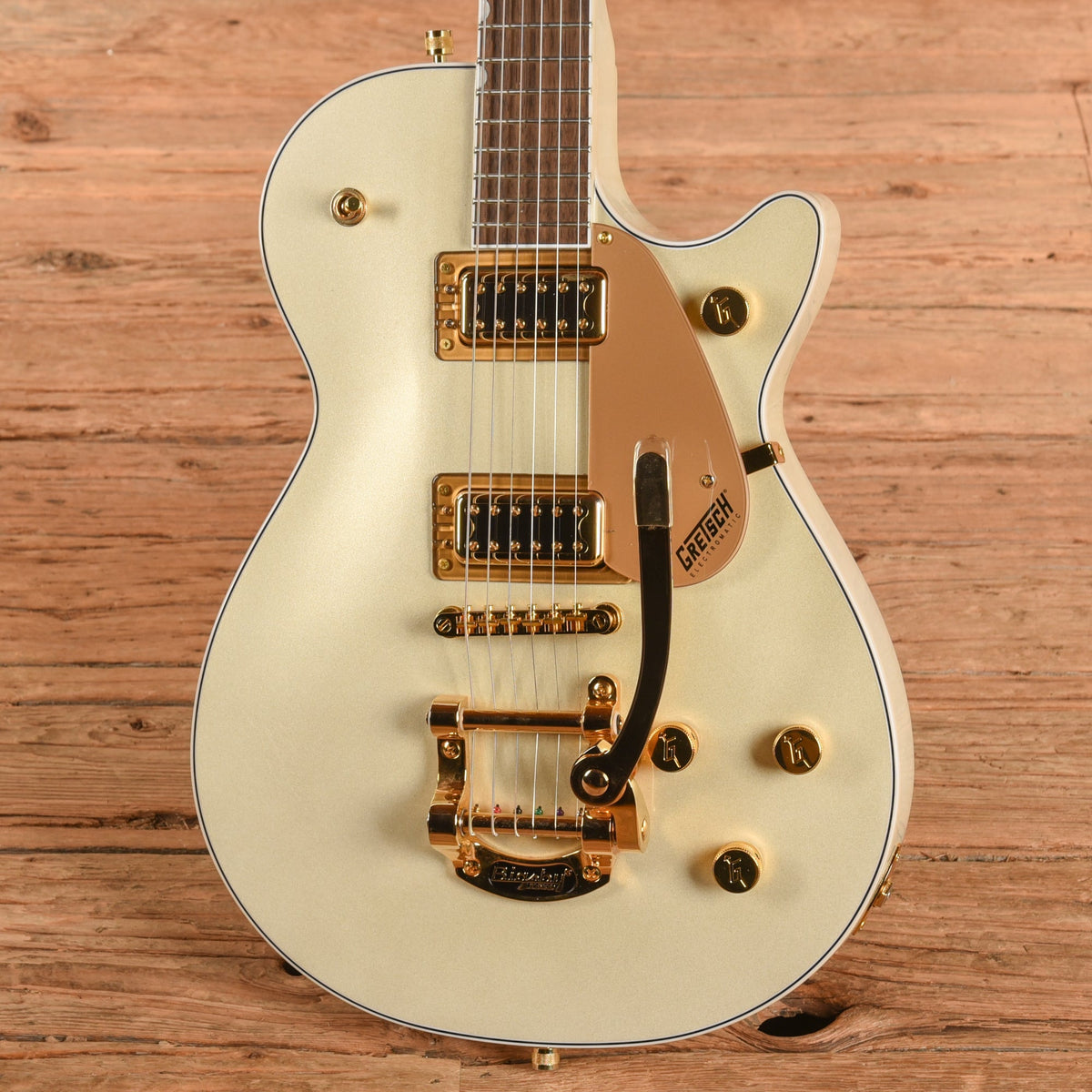 Gretsch G5237TG Electromatic Jet Champaign White 2024 - View 2 | MusicMarket