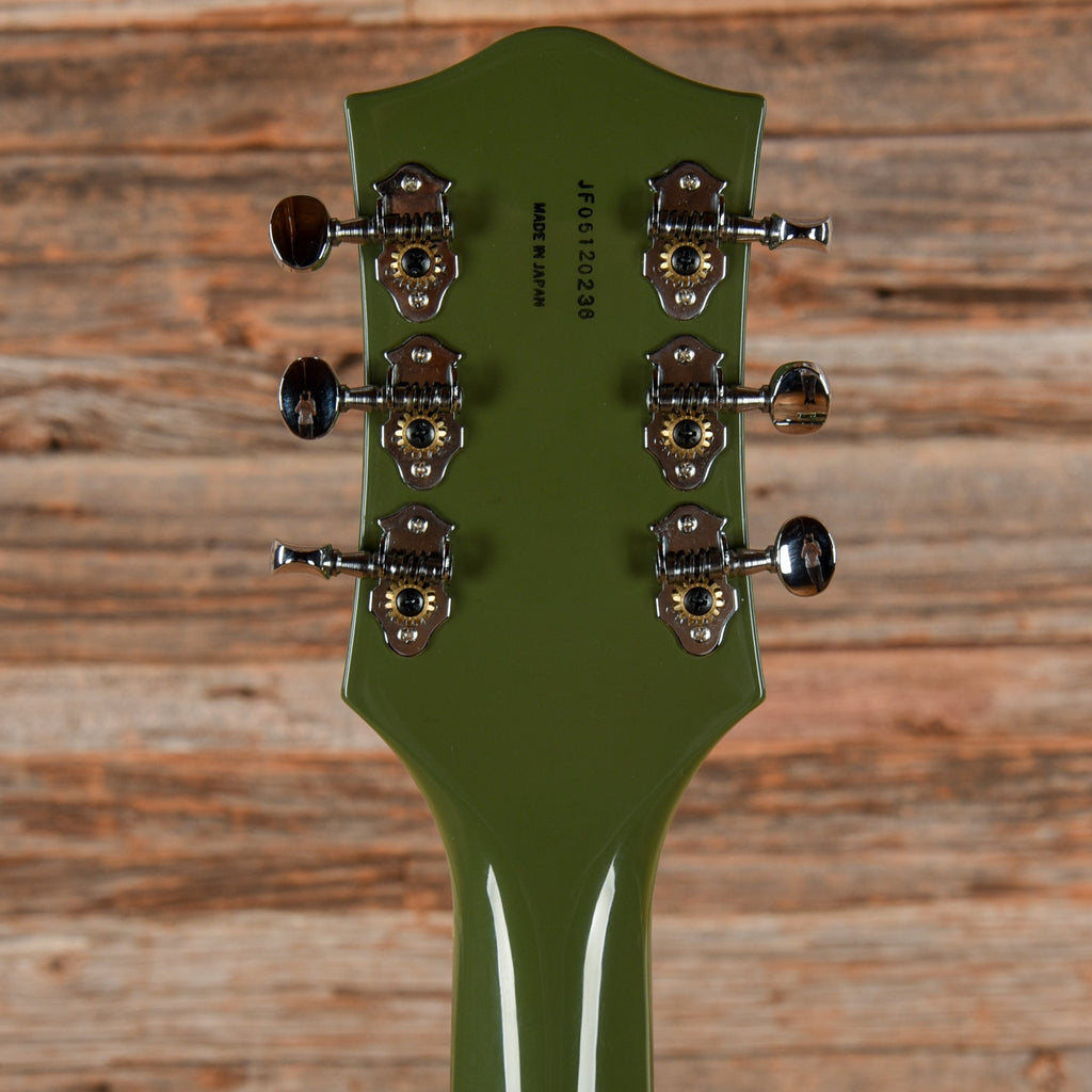 Gretsch G6118T Double Anniversary Smoke Green 2005 - View 7 | MusicMarket