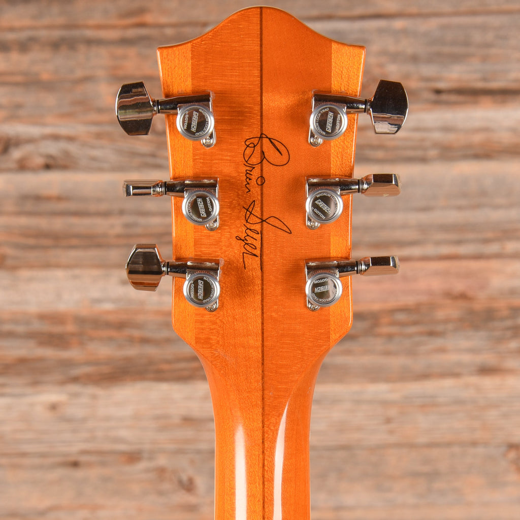 Gretsch G6120T-BSSMK Brian Setzer Signature Nashville '59 "Smoke" Orange 2025 - View 7 | MusicMarket