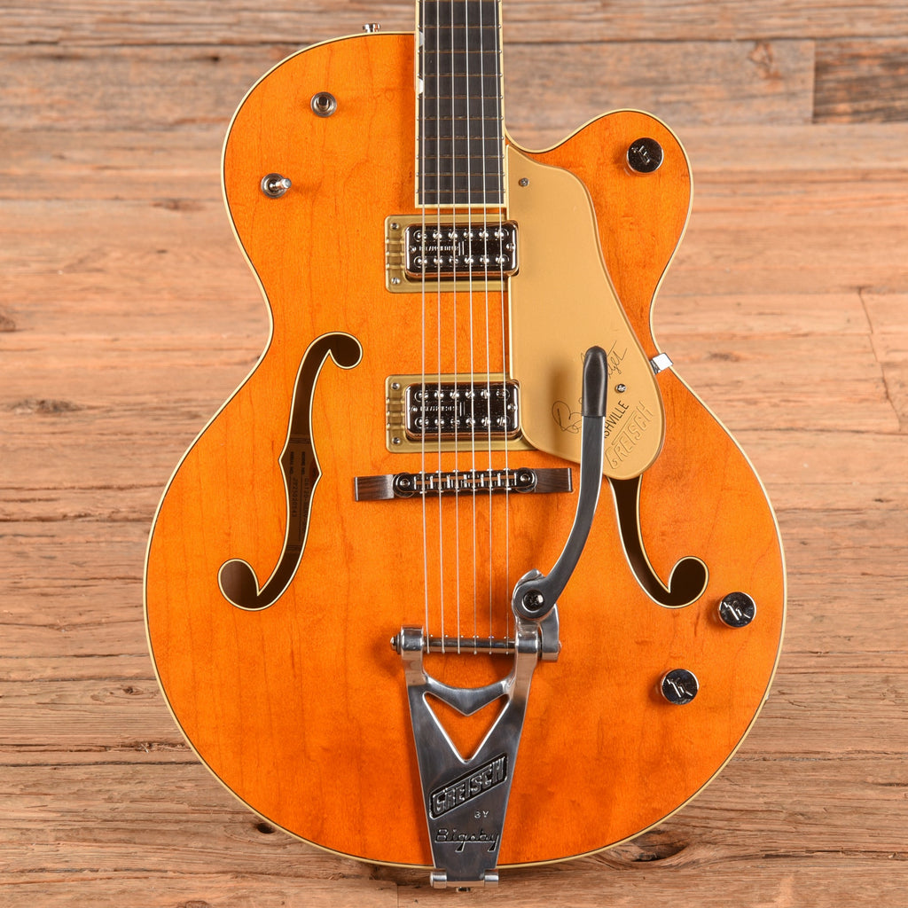 Gretsch G6120T-BSSMK Brian Setzer Signature Nashville '59 "Smoke" Orange 2025 - MusicMarket