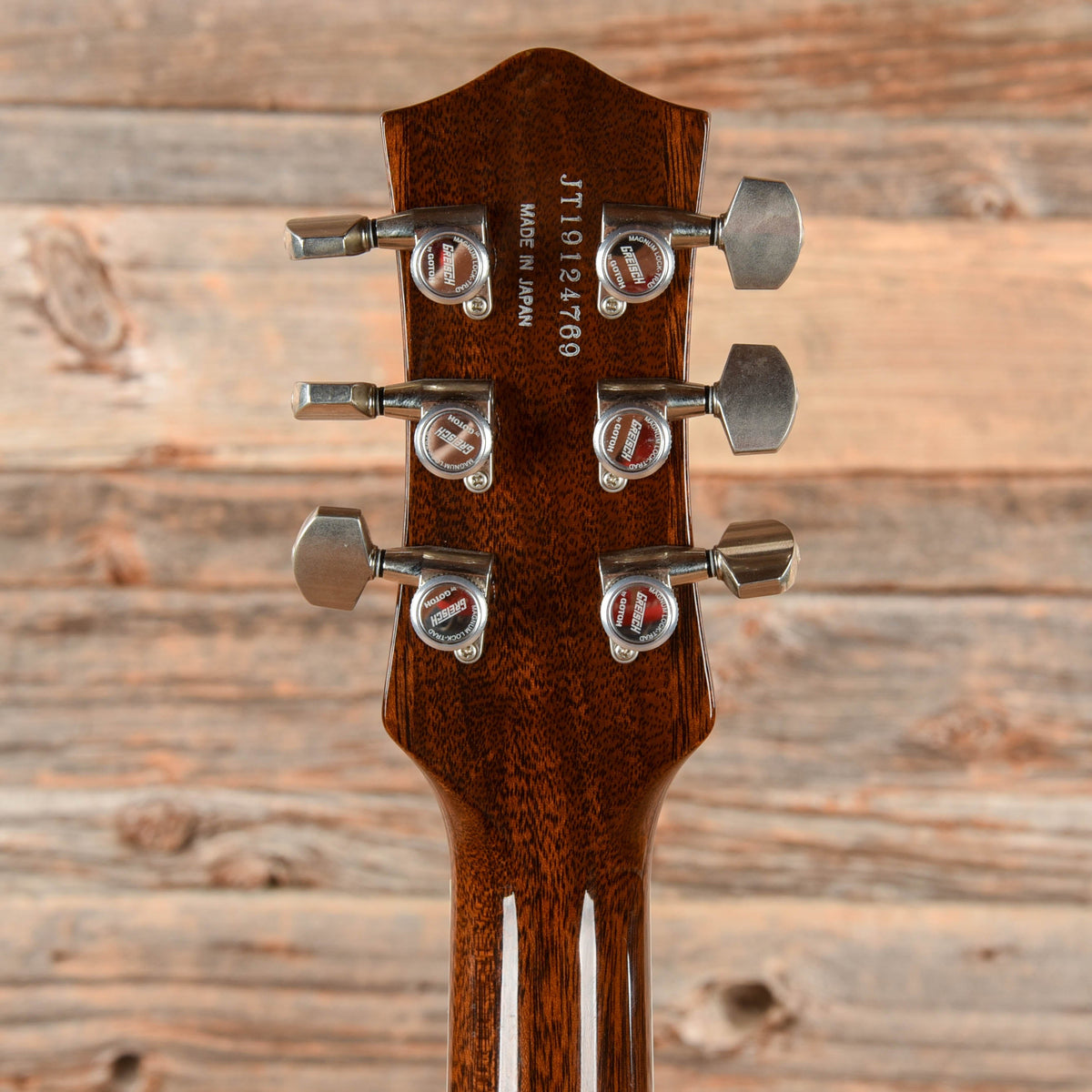 Gretsch G6128T Players Edition Jet FT with Bigsby Round Up ORange 2019 - View 7 | MusicMarket