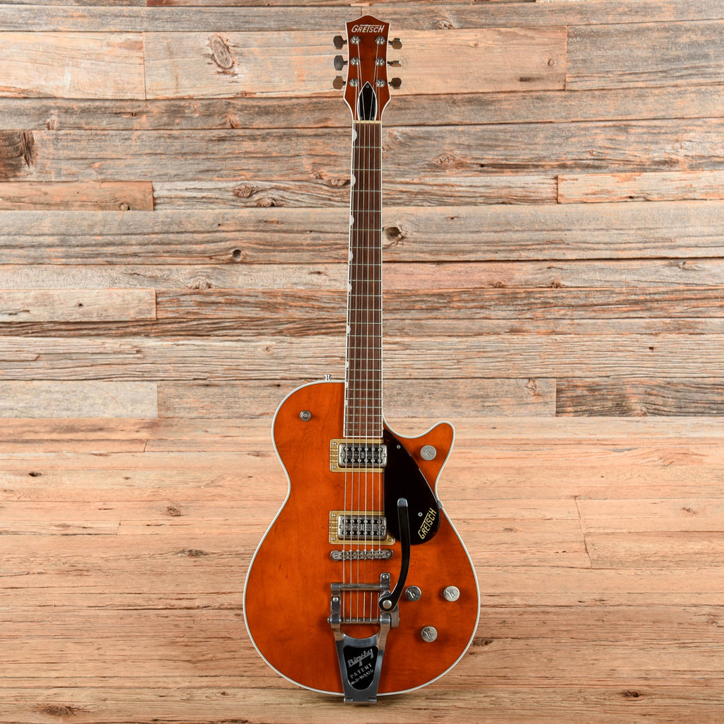 Gretsch G6128T Players Edition Jet FT with Bigsby Round Up ORange 2019 - View 4 | MusicMarket