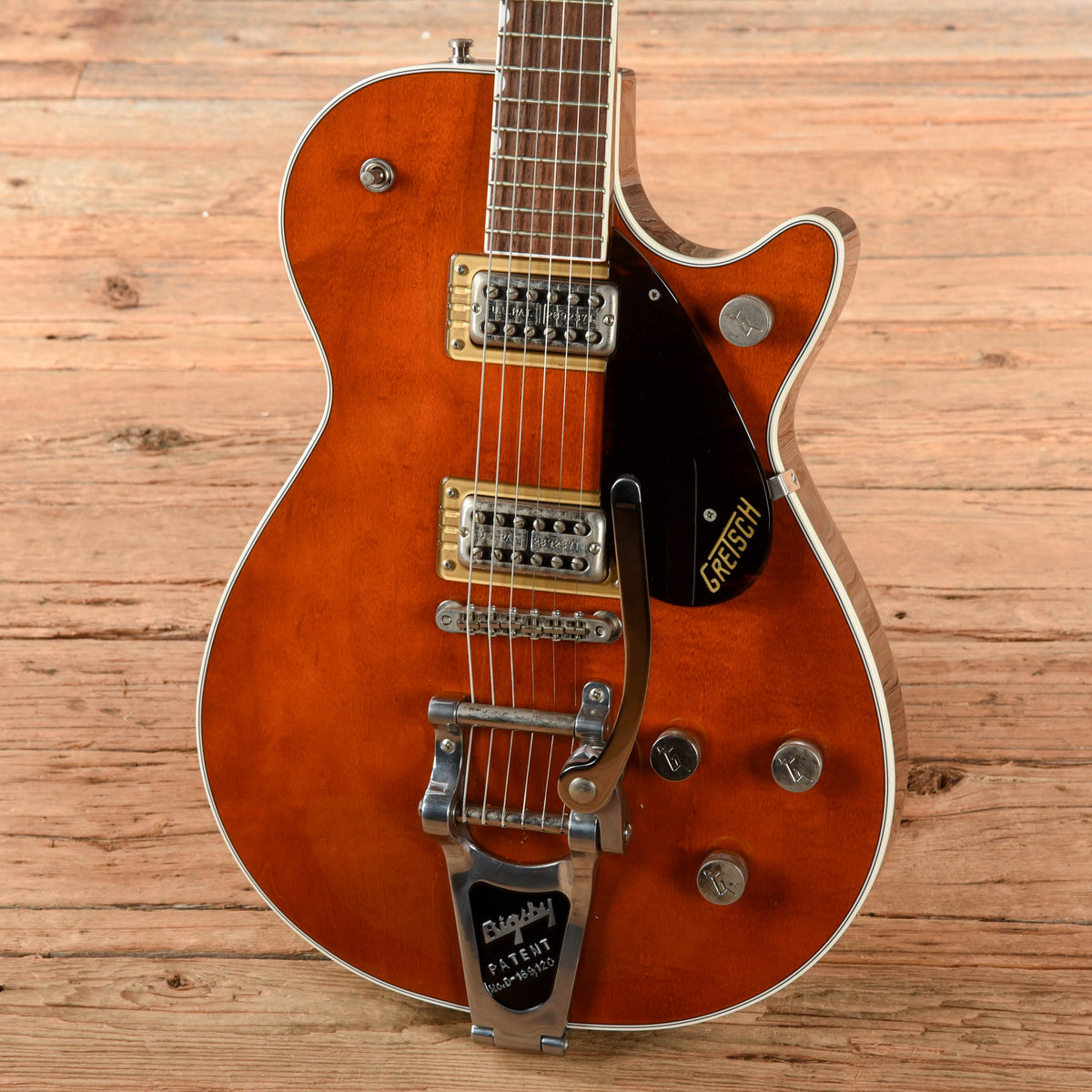 Gretsch G6128T Players Edition Jet FT with Bigsby Round Up ORange 2019 - View 2 | MusicMarket