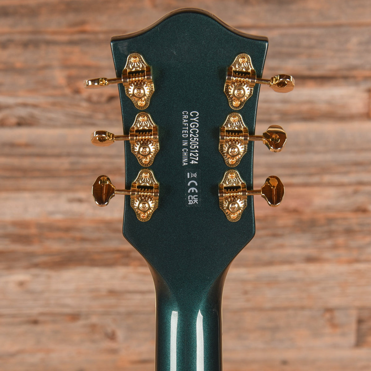 Gretsch Synchromatic Nashville Hollow-Body Single Cutaway Cadillac Green 2025 - View 7 | MusicMarket