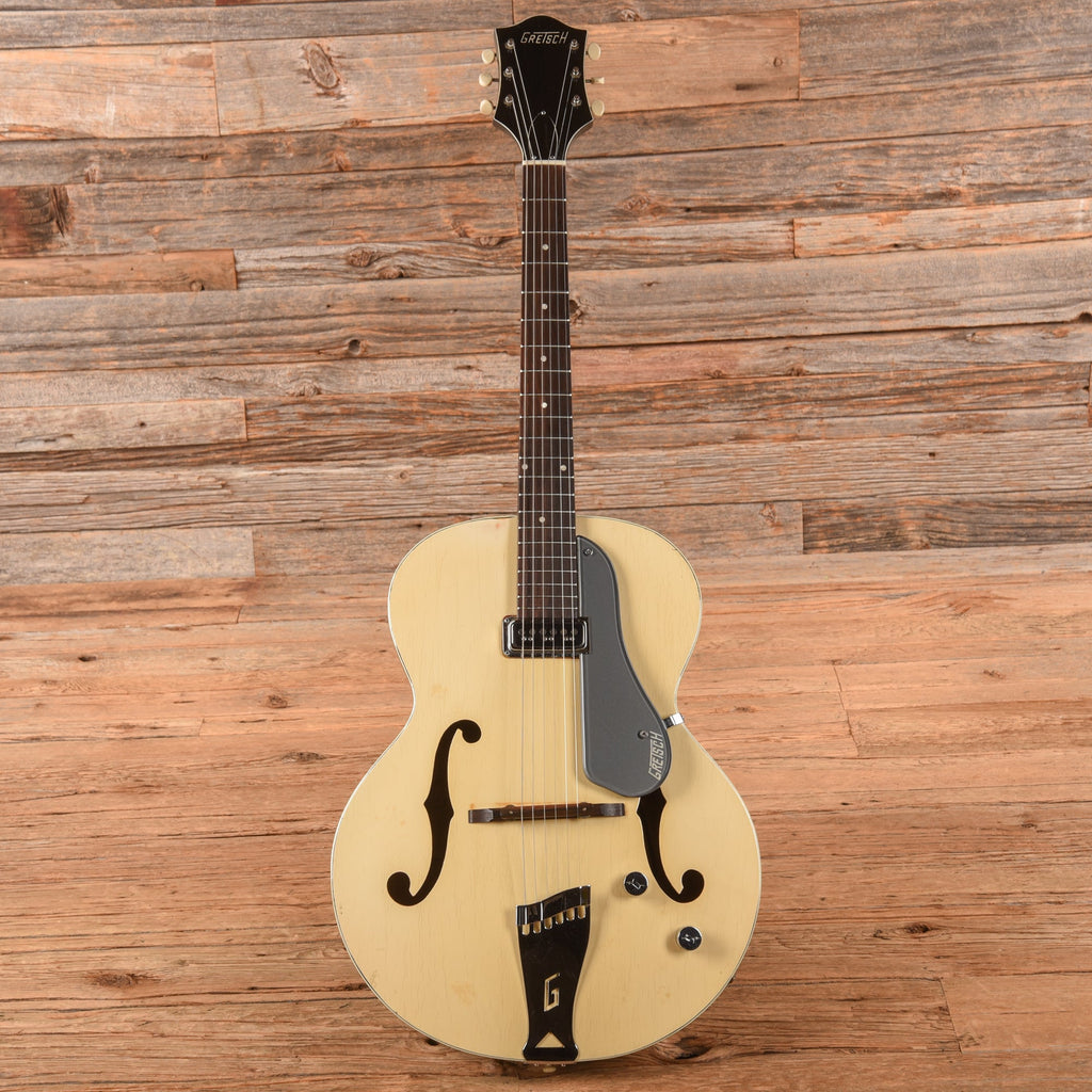 Gretsch 6187 Corvette Archtop Ivory / Charcoal Metallic 1957 - View 4 | MusicMarket