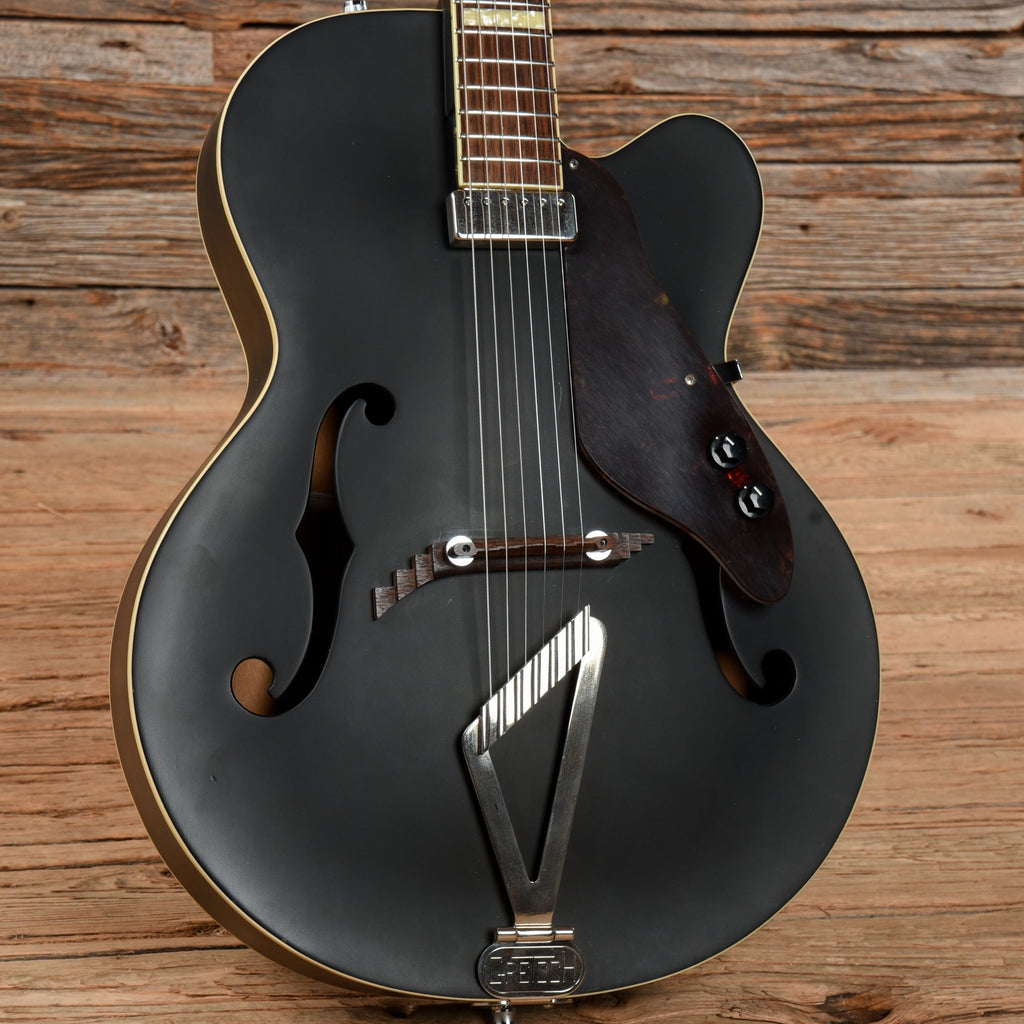 Gretsch G100CE Synchromatic Cutaway Flat Black 2008 - View 8 | MusicMarket