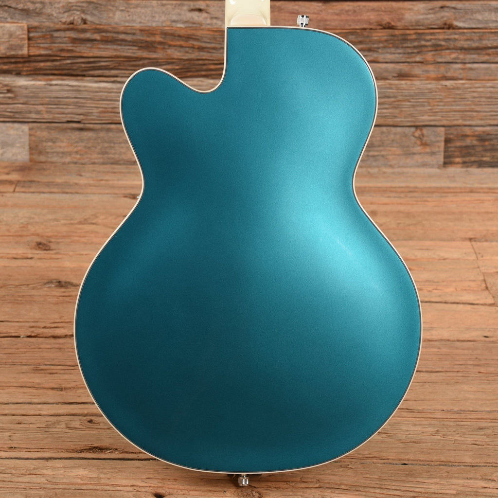 Gretsch G5410T Electromatic Tri-Five Two Tone Ocean Turquoise/Vintage White 2020 - View 3 | MusicMarket