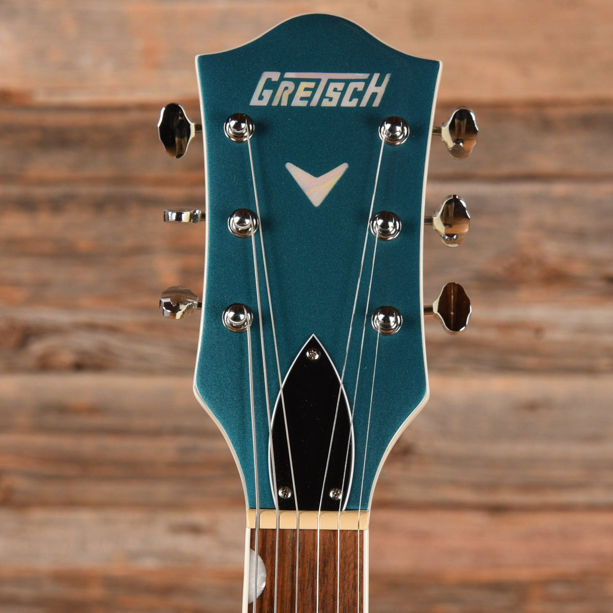 Gretsch G5410T Electromatic Tri-Five Two Tone Ocean Turquoise/Vintage White 2020 - View 6 | MusicMarket