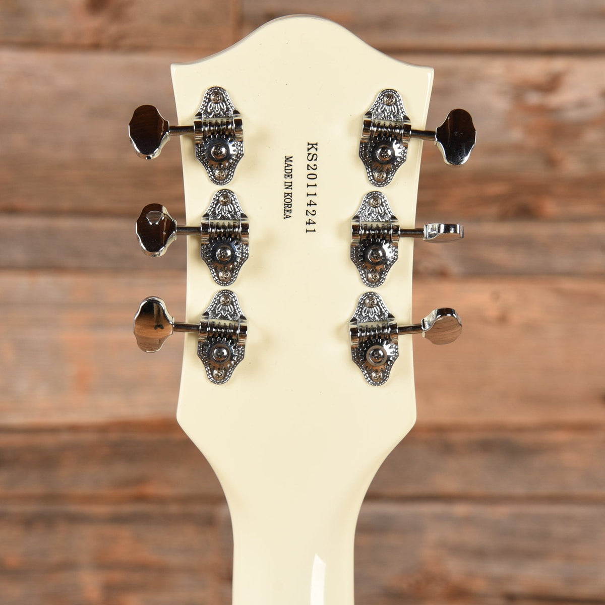 Gretsch G5410T Electromatic Tri-Five Two Tone Ocean Turquoise/Vintage White 2020 - View 7 | MusicMarket