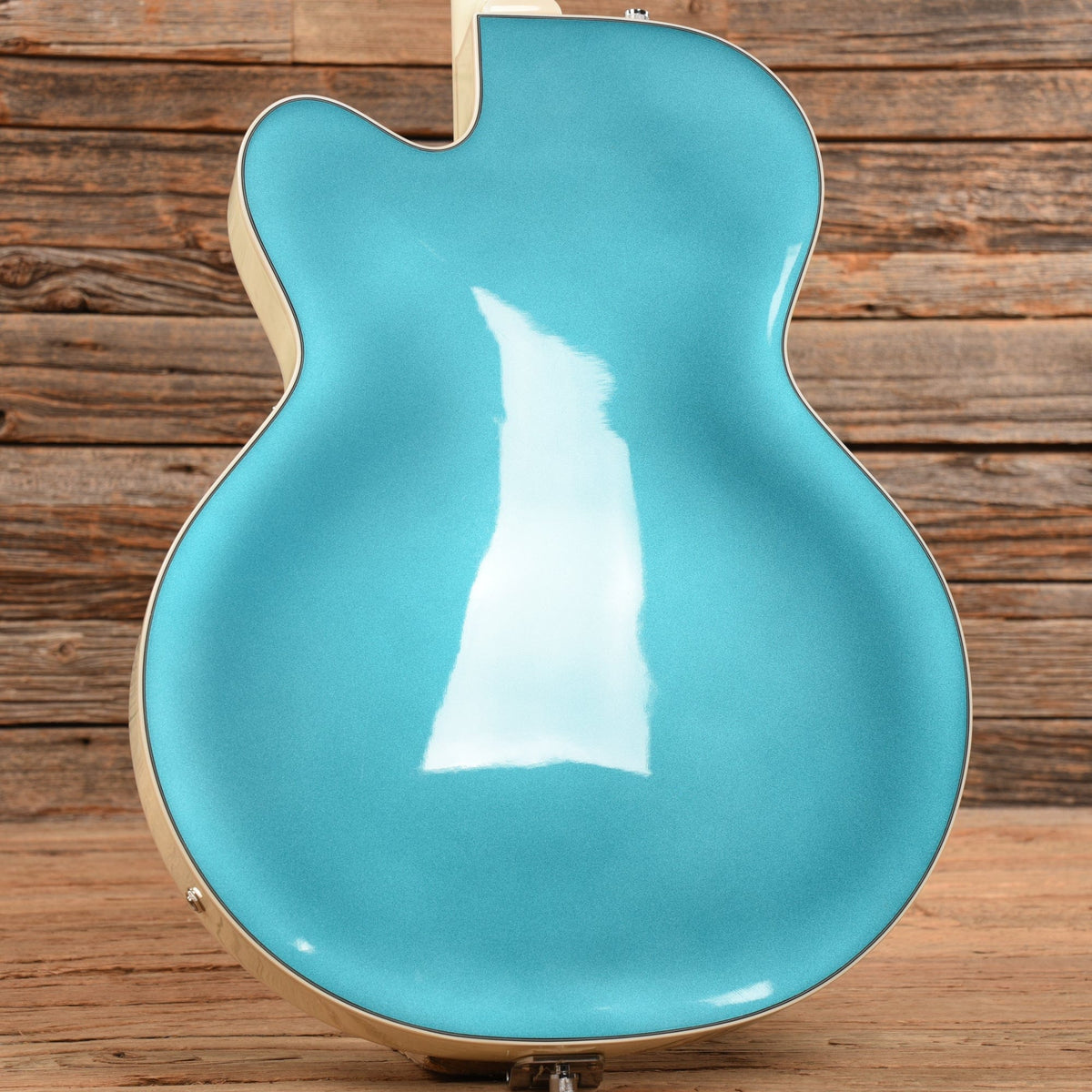 Gretsch G5410T Electromatic Tri-Five Two Tone Ocean Turquoise/Vintage White 2020 - View 9 | MusicMarket