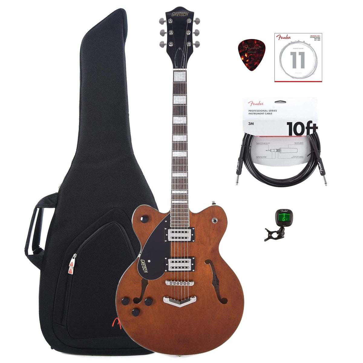 Gretsch G2622LH Streamliner Center Block Single Barrel Stain Left Handed w/V-Stoptail & Broad'Tron Pickups w/Gig