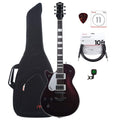 Gretsch G5220LH Electromatic Jet BT Dark Cherry Metallic LEFTY w/Gig Bag, Tuner, (1) Cable, Picks and Strings