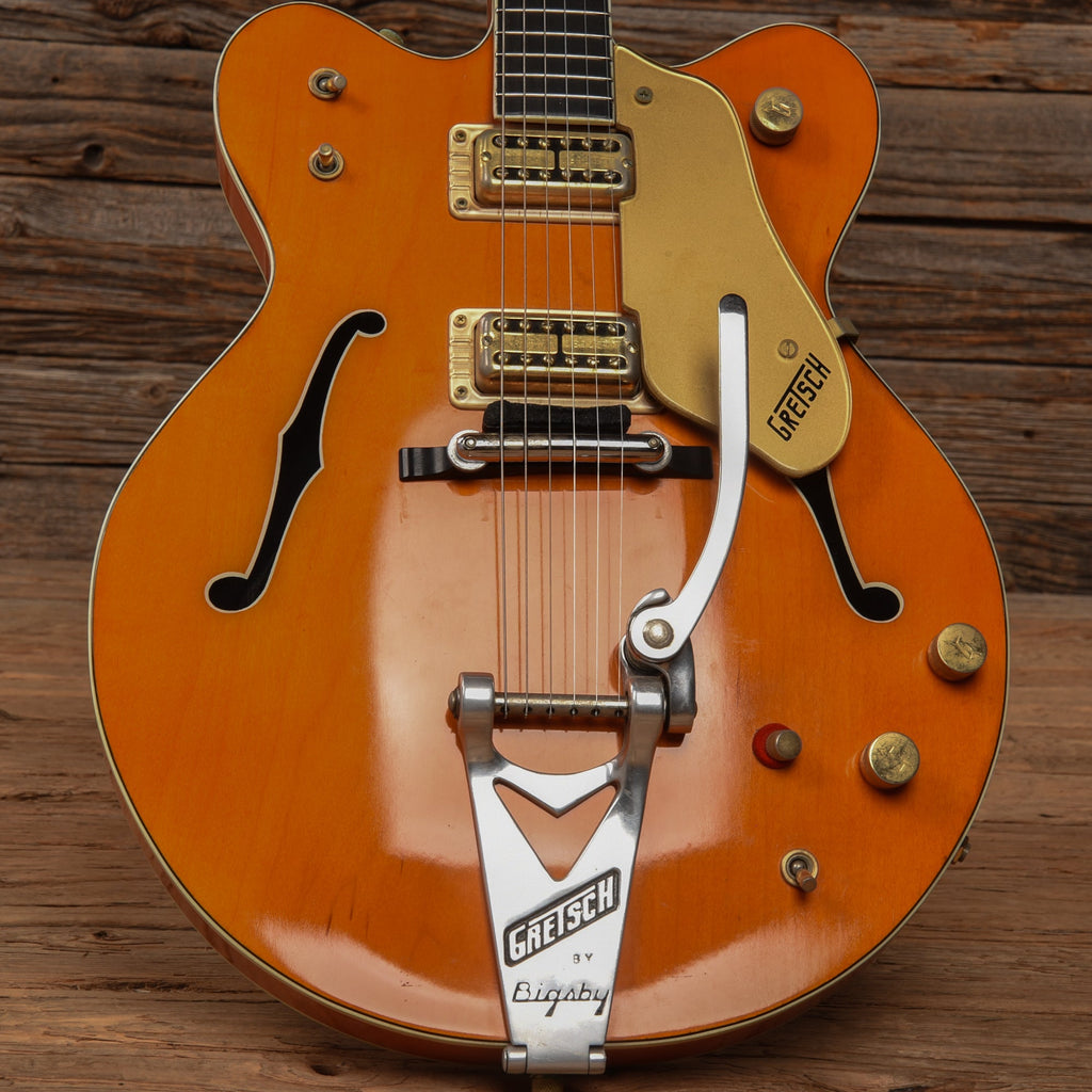 Gretsch 6120 Orange 1962 - View 10 | MusicMarket