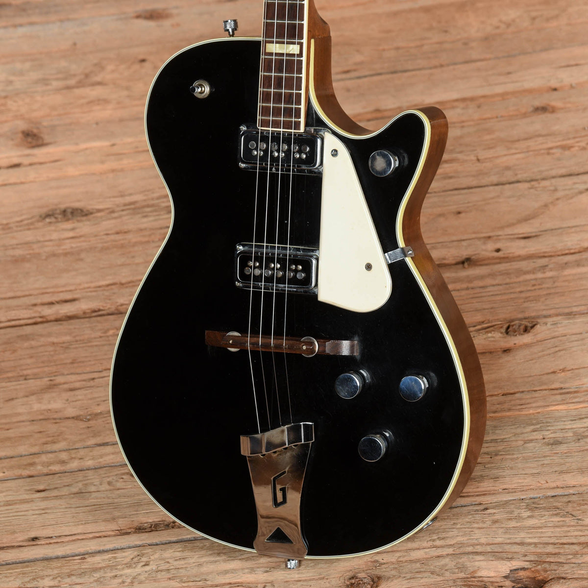 Gretsch 6128 Tenor Duojet Black 1955 - View 2 | MusicMarket