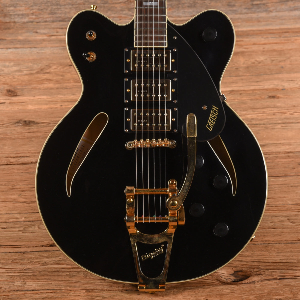Gretsch G2627TG Streamliner Center Block 3-Pickup Black 2023 - MusicMarket