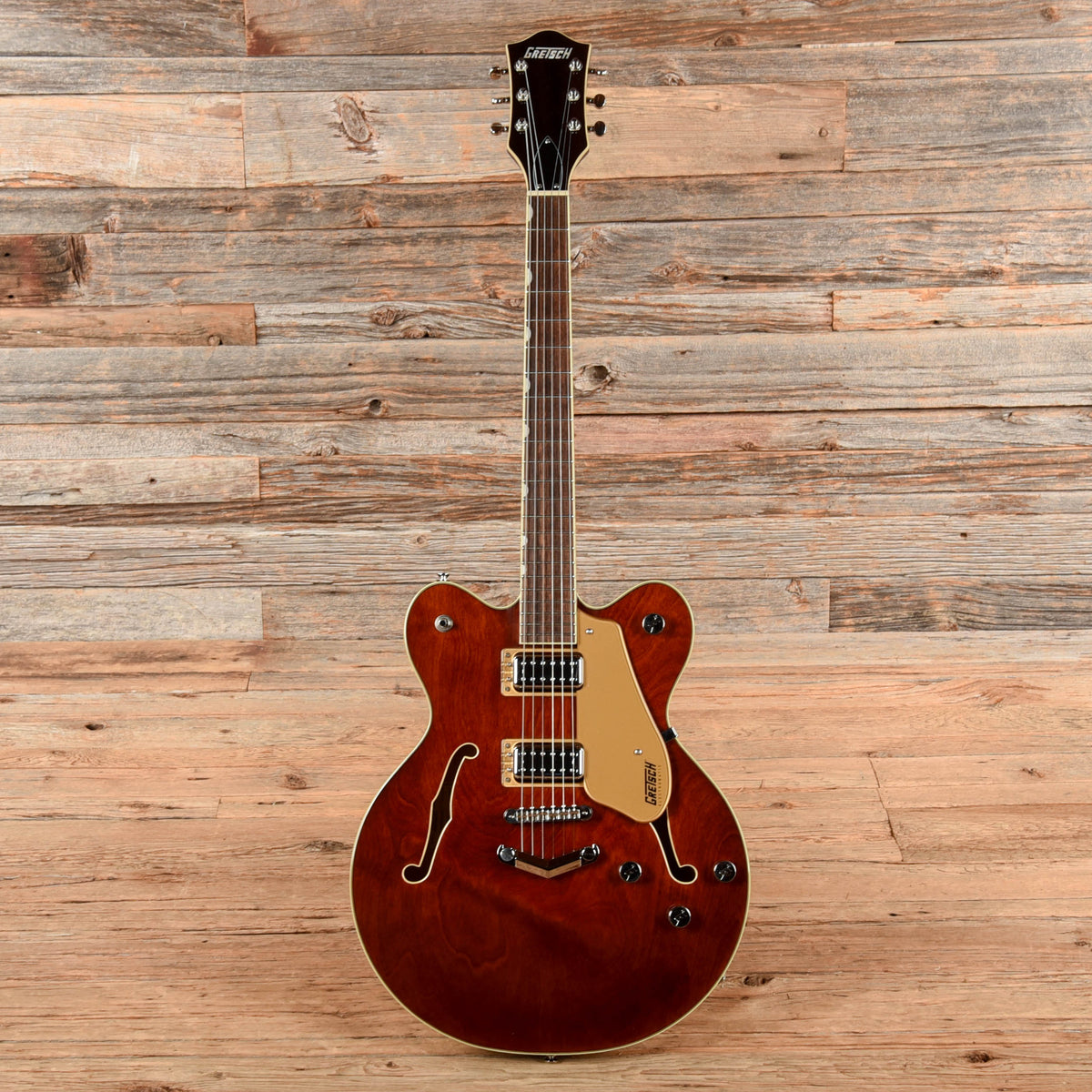 Gretsch G5622 Electromatic Center Block Double Cutaway with V-Stoptail Aged Walnut 2021 - View 4 | MusicMarket