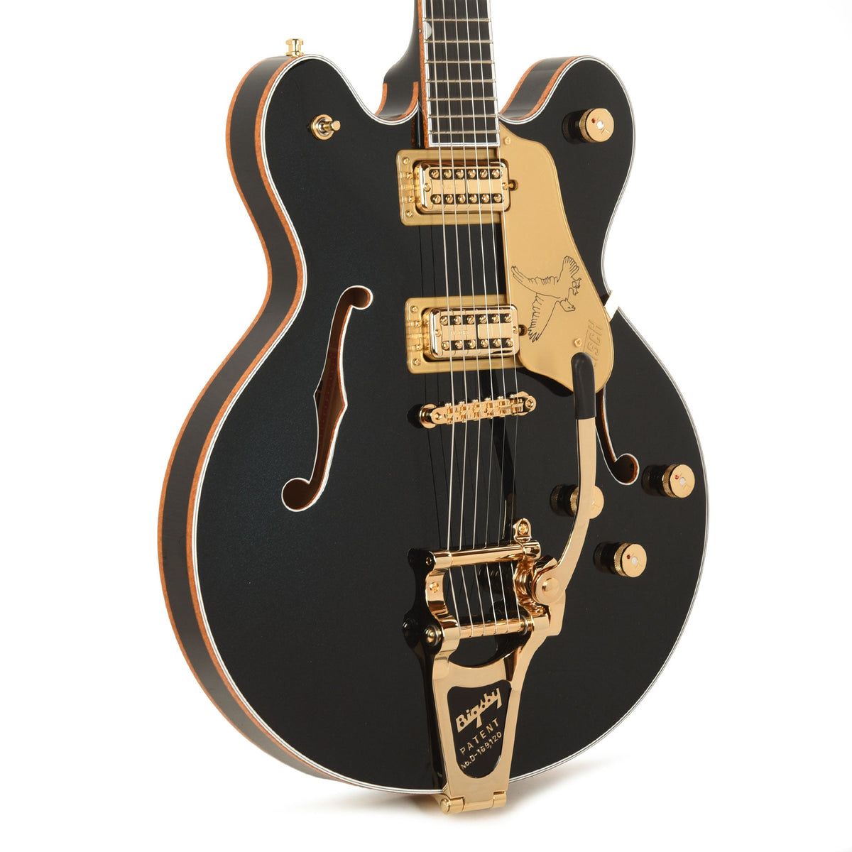 Gretsch Limited Edition Professional Falcon Center Block LTD Double-Cut Midnight Sapphire w/String-Thru Bigsby -