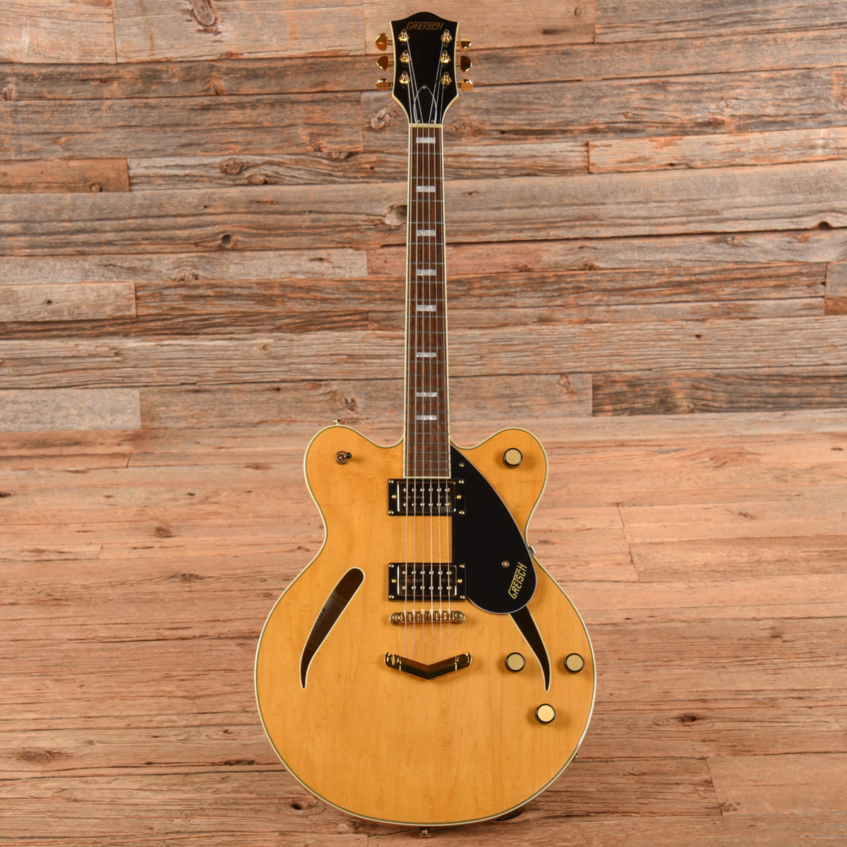 Gretsch Limited Edition Streamliner Center Block w/ Cat Eyes Gold 2024 - View 4 | MusicMarket