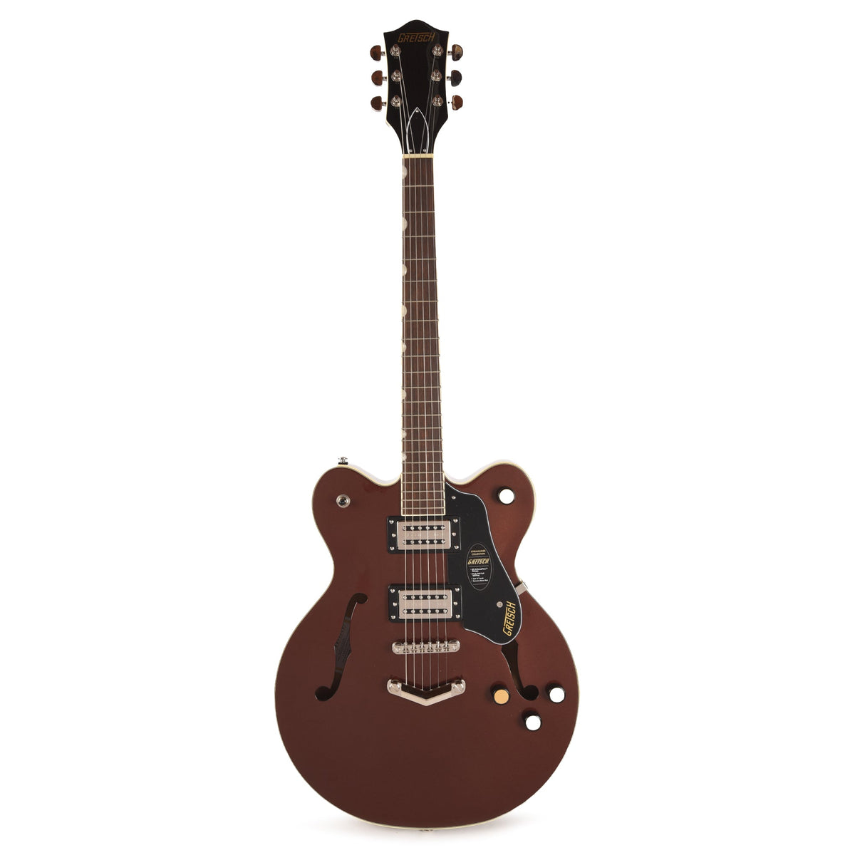 Gretsch Streamliner G2622 Center Block Double-Cut Copper Metallic w/V-Stoptail - View 4 | MusicMarket