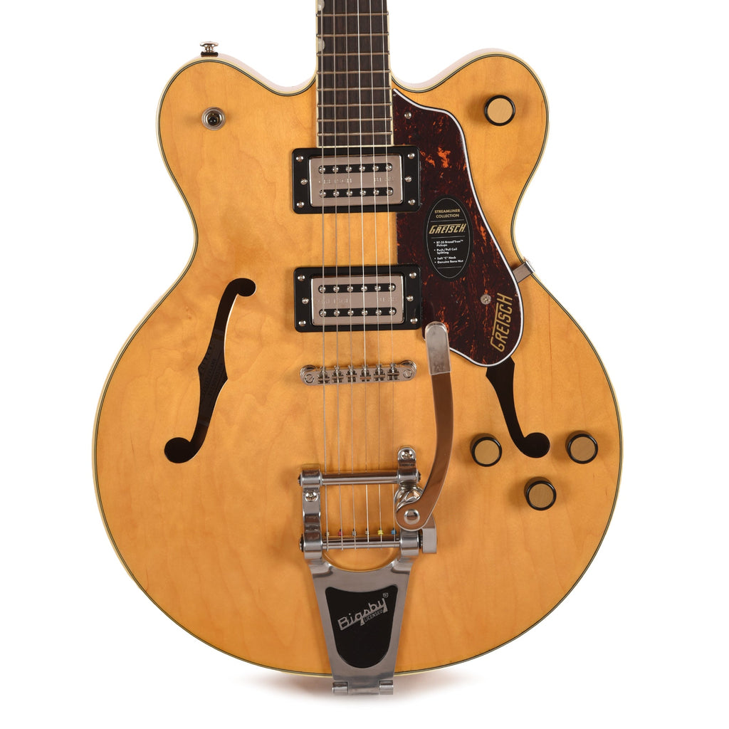 Gretsch Streamliner G2622T Center Block Double-Cut Village Amber w/Bigsby - View 2 | MusicMarket