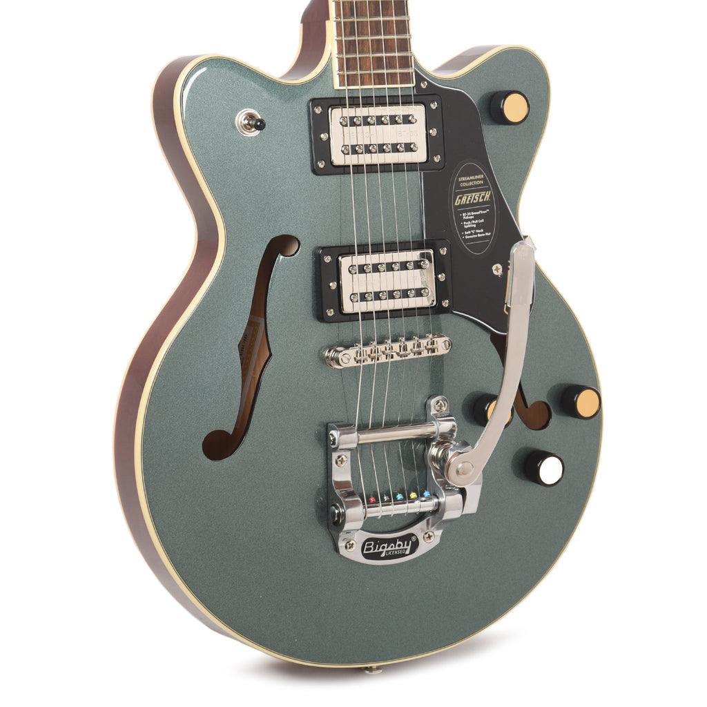 Gretsch Streamliner G2655T Center Block Jr. Double-Cut Gunmetal w/Bigsby - MusicMarket