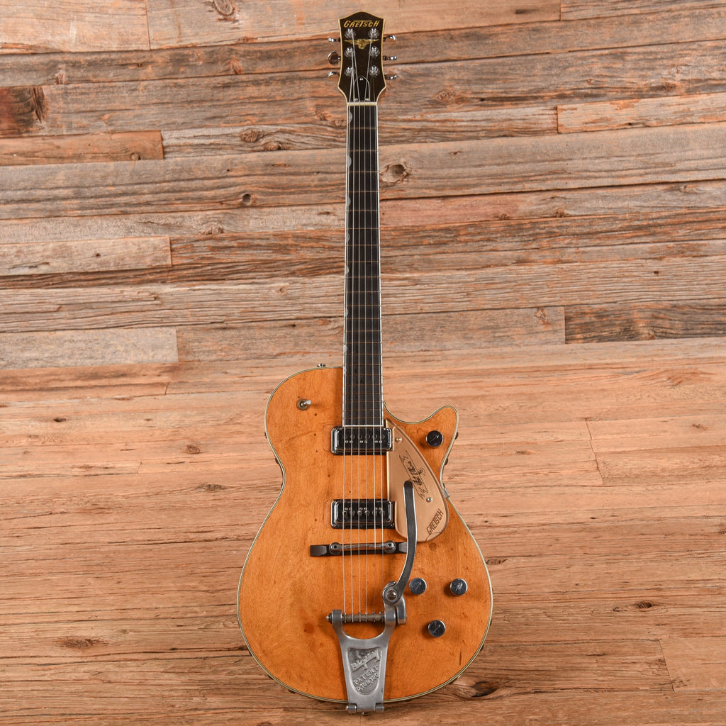 Gretsch 6121 Chet Atkins Solidbody Orange 1956 - View 4 | MusicMarket